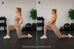Half-kneeling hip flexor stretch